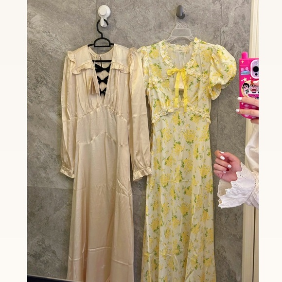 Doen Orianna Dress Salt May Bell Floral - Picture 8 of 10